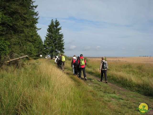 randonnée sportive avec joëlettes, Ovifat, 2012